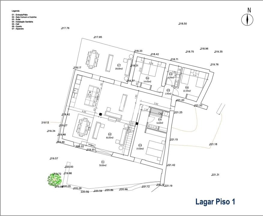 Moradia T9 para Venda em Santa Barbara de Nexe Foto 35