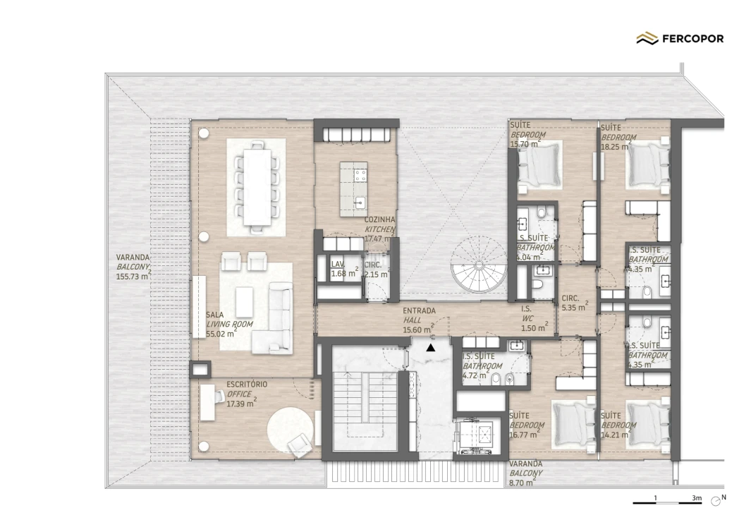 Apartamento T4 para Venda em Quarteira Foto 19