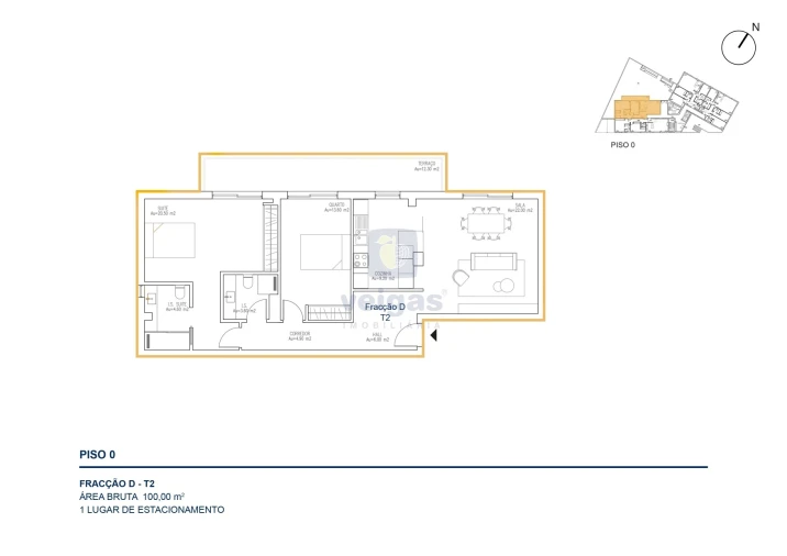 Apartamento T2 para Venda em Atouguia da Baleia Foto 15