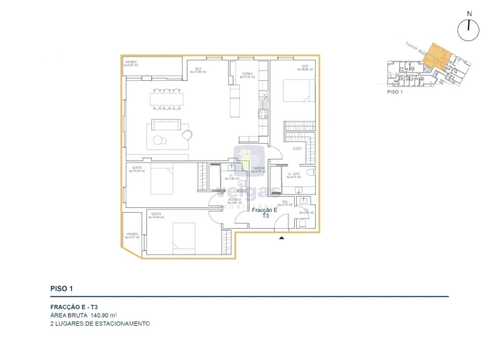Apartamento T3 para Venda em Atouguia da Baleia Foto 15