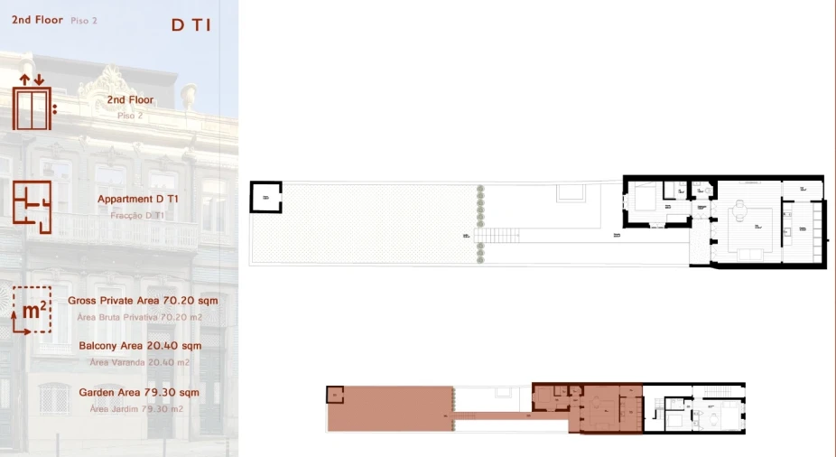 Apartamento T1 para Venda em Cedofeita, Santo Ildefonso, Sé, Miragaia, São Nicolau e Vitória Foto 5