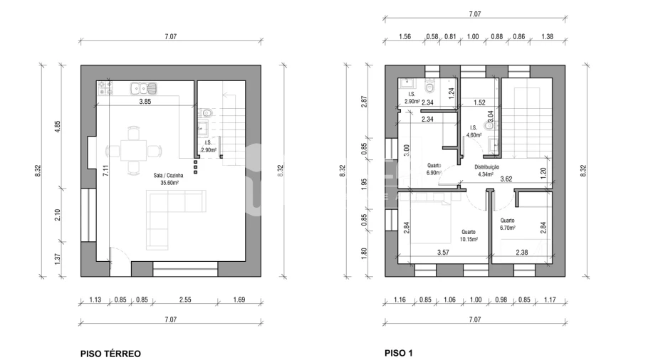 Moradia T3 para Venda em Amiais de Baixo Foto 45