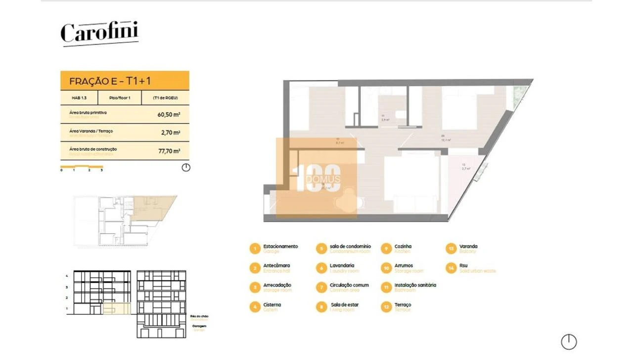 Apartamento T1 para Venda em Matosinhos e Leça da Palmeira Foto 33