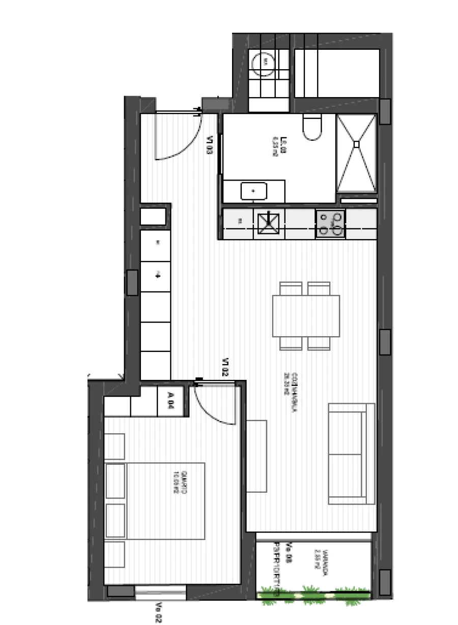 Apartamento T1 para Venda em Glória e Vera Cruz Foto 9