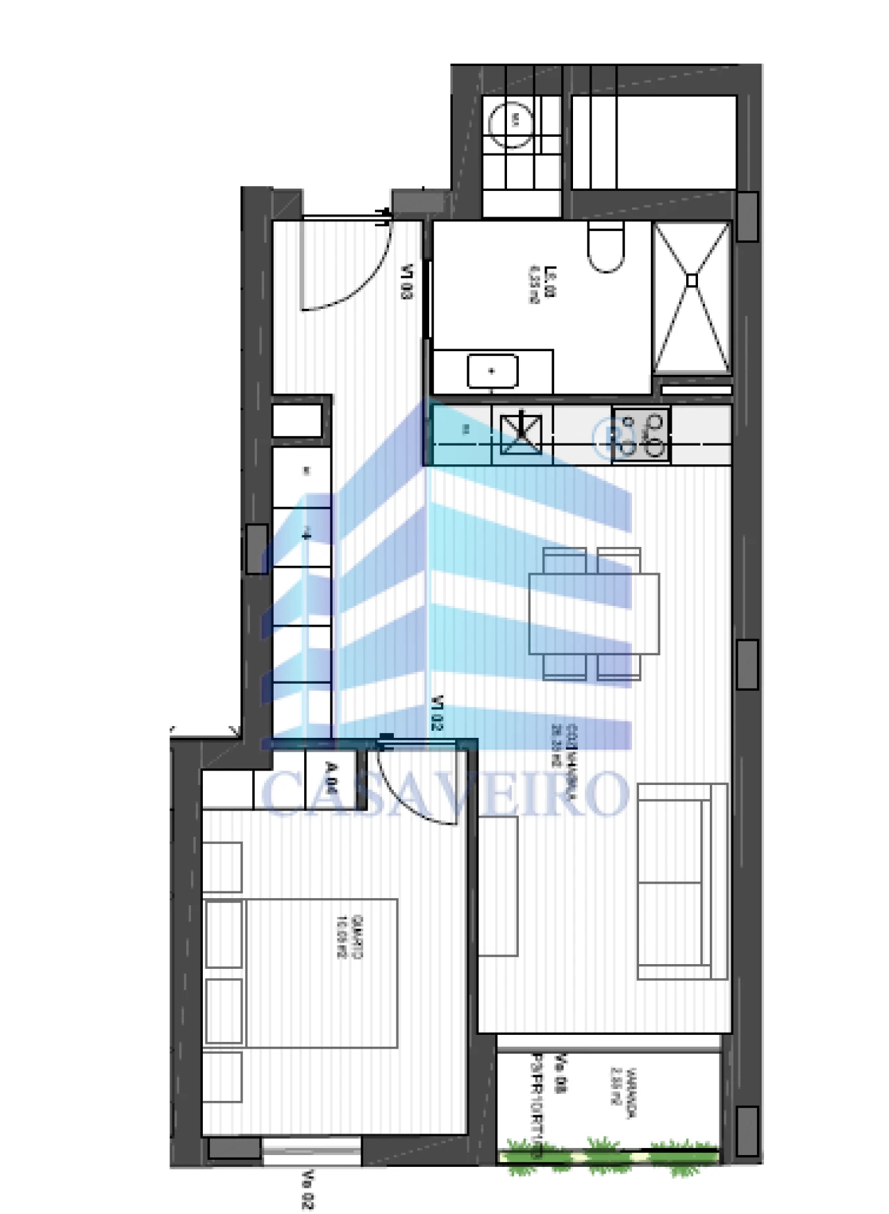 Apartamento T1 para Venda em Glória e Vera Cruz Foto 8