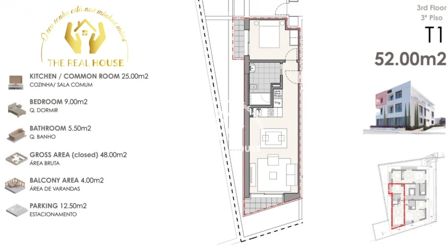 Apartamento T1 para Venda em Machico Foto 7