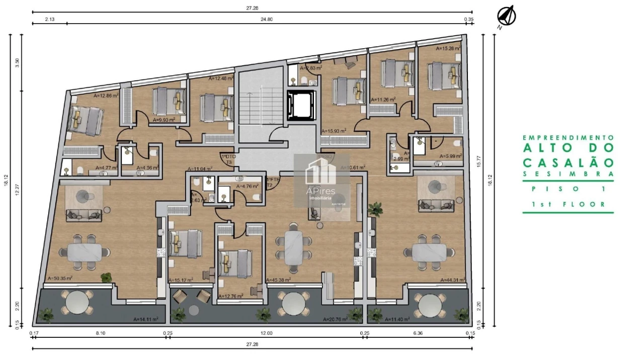 Apartamento T3 para Venda em Sesimbra (Castelo) Foto 24