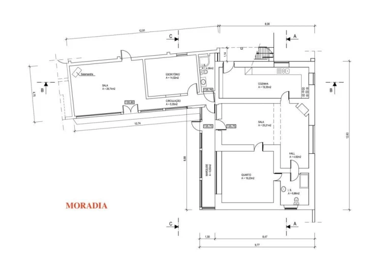 Moradia T3 para Venda em Abitureiras Foto 37