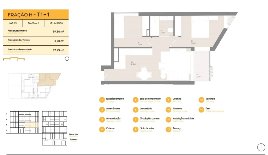Apartamento T2 para Venda em Matosinhos e Leça da Palmeira Foto 26