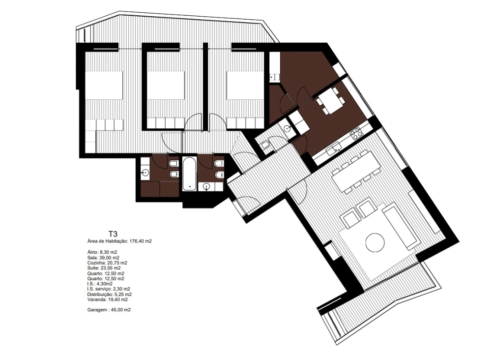 Apartamento T3 para Venda em Aldoar, Foz do Douro e Nevogilde Foto 38