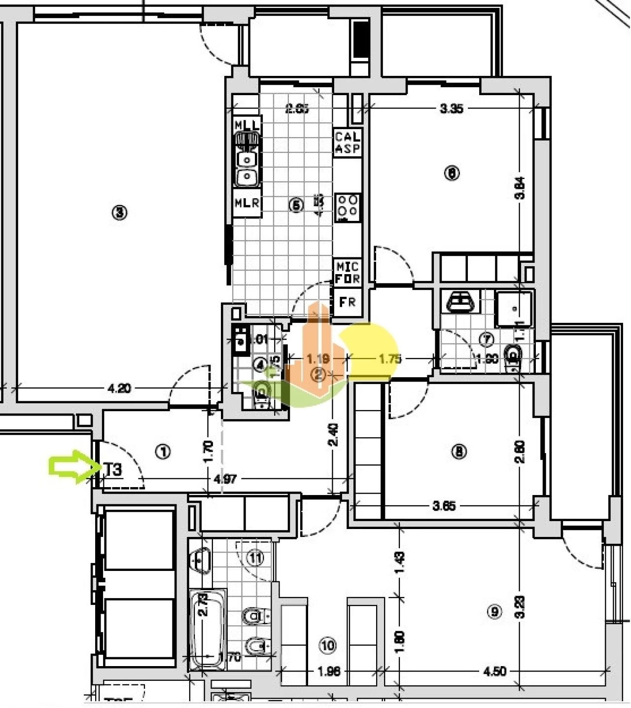 Apartamento T3 para Venda em Tavarede Foto 28