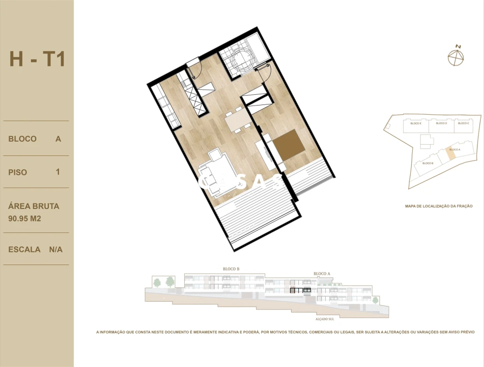 Apartamento T1 para Venda em São Martinho Foto 16