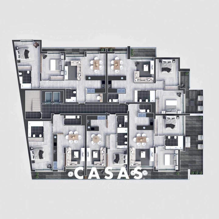 Apartamento T1 para Venda em Ribeira Brava Foto 15