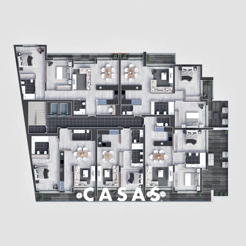 Apartamento T1 para Venda em Ribeira Brava Foto 15