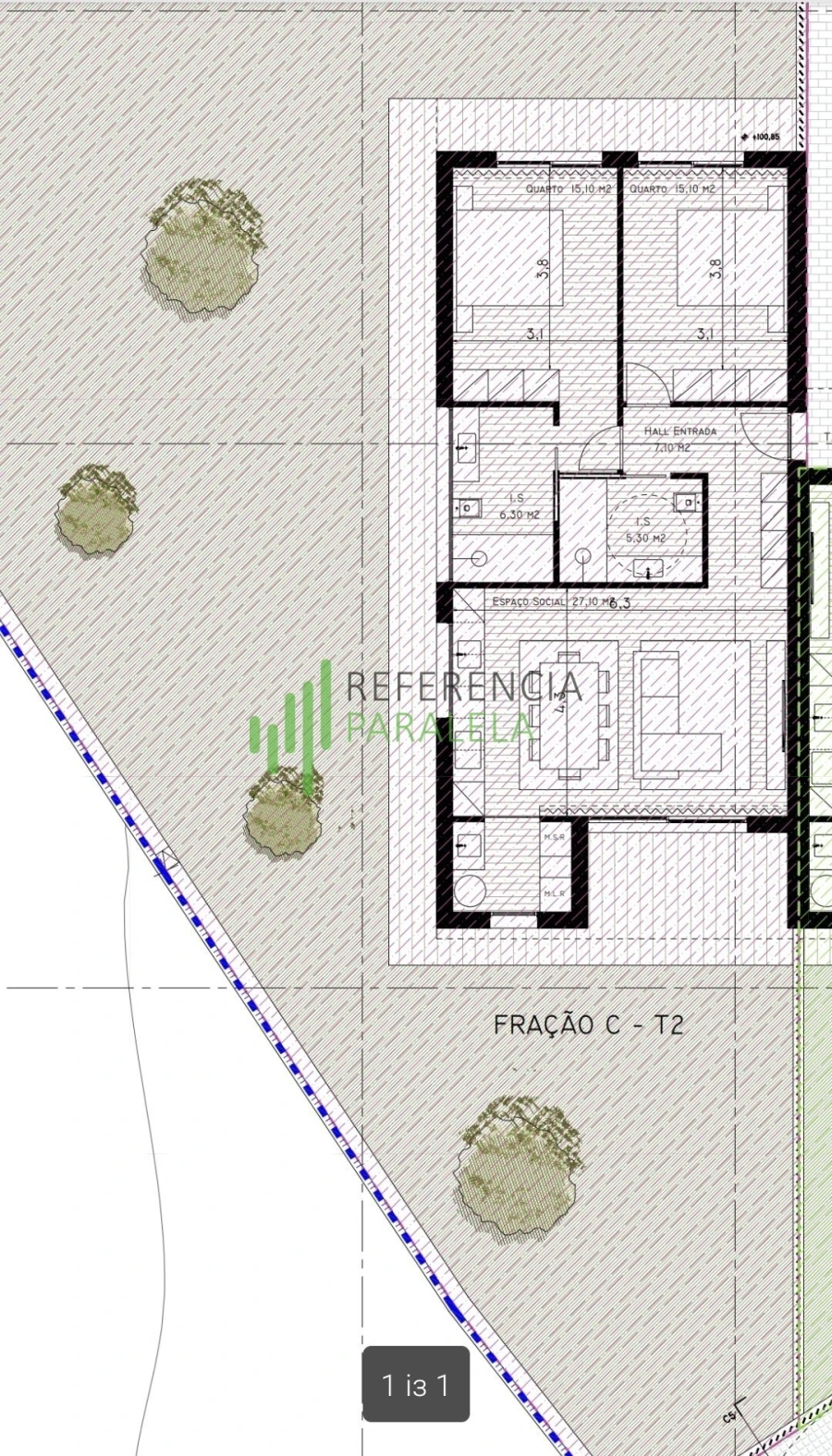 Apartamento T2 para Venda em Vila Nova de Anha Foto 16