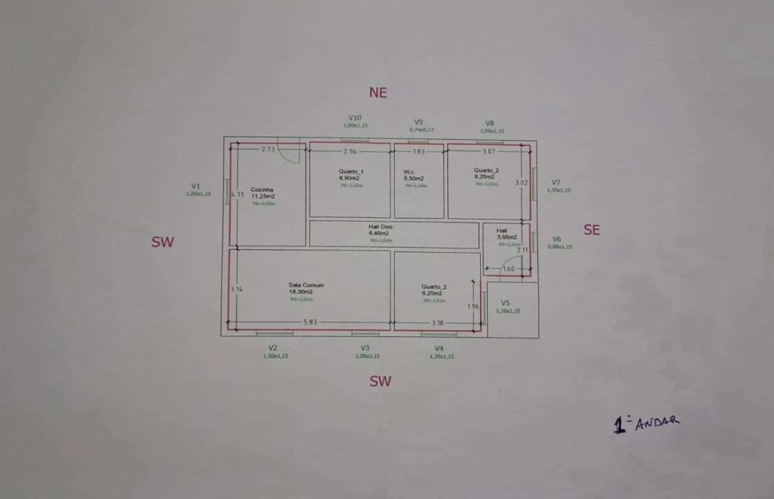 Moradia T2 para Venda em Valongo do Vouga Foto 38