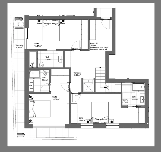 Apartamento T3 para Venda em Glória e Vera Cruz Foto 25