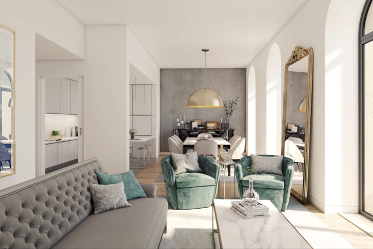 Apartamento T2 para Venda em Alvalade Foto 17