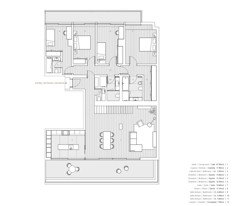 Apartamento T4 para Venda em Avenidas Novas Foto 26