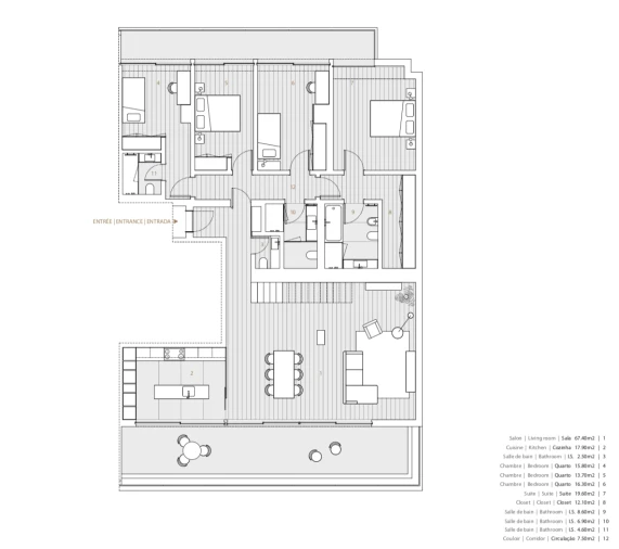 Apartamento T4 para Venda em Avenidas Novas Foto 26