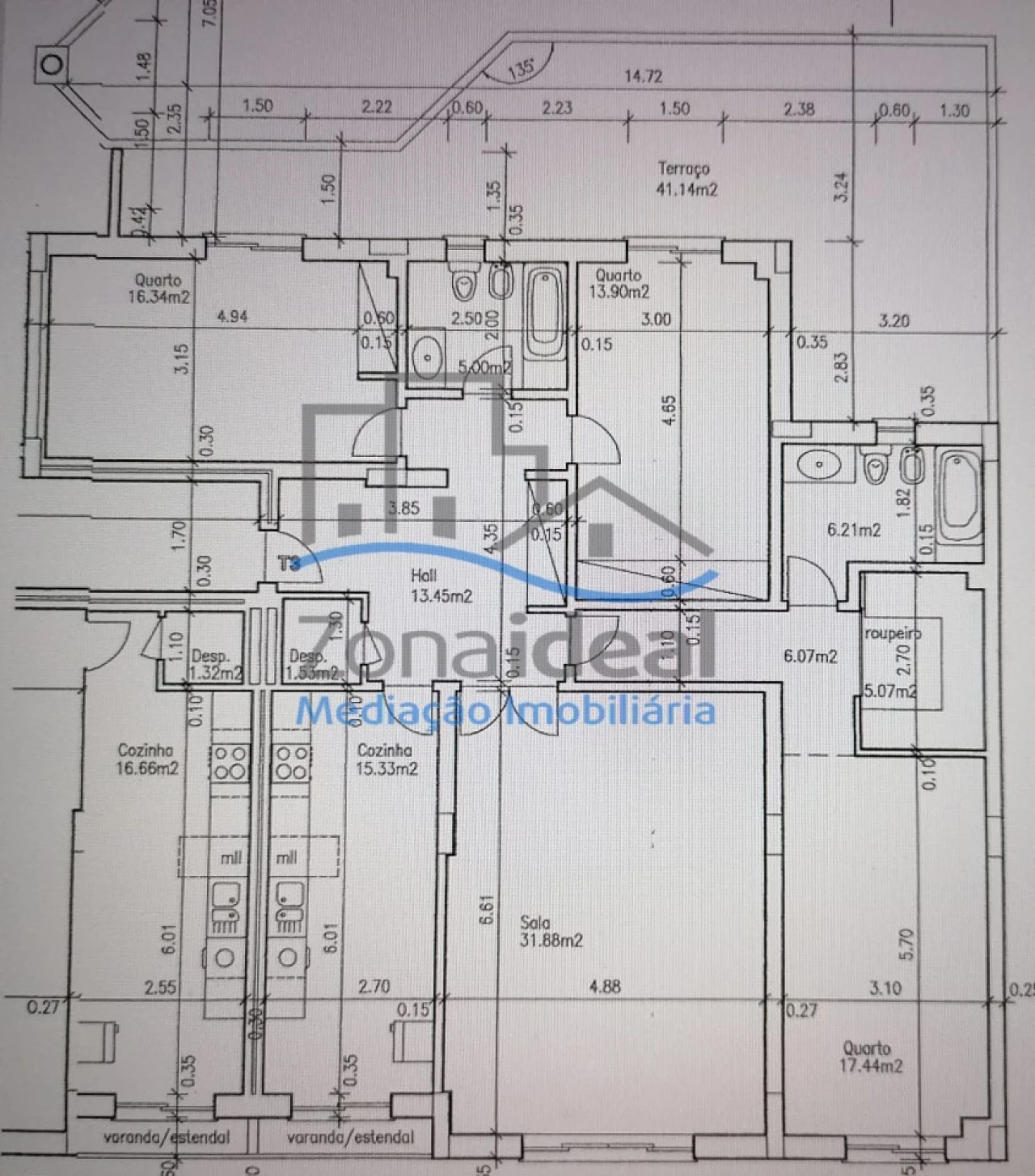 Apartamento T3 para Venda em Carregado e Cadafais Foto 30