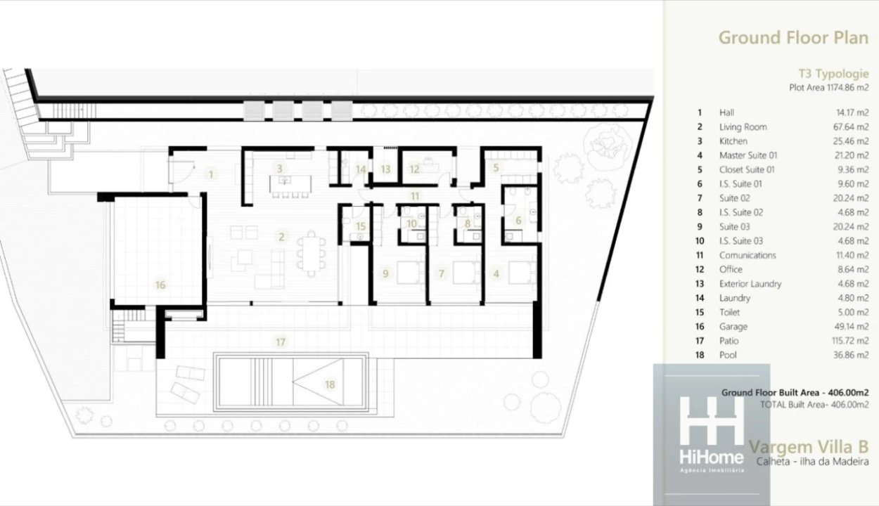 Moradia T3 para Venda em Calheta Foto 24