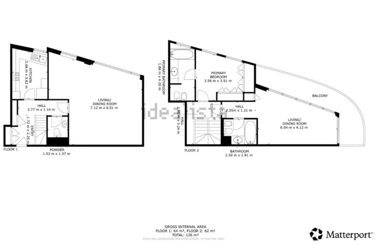 Apartamento T2 para Venda em Parque das Nações Planta 3