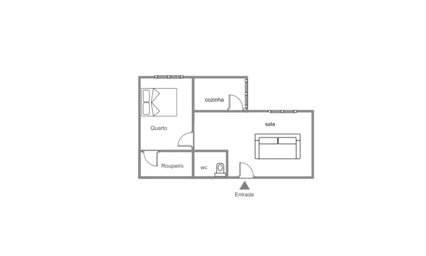 Apartamento T2 para Venda em Machico Planta 1