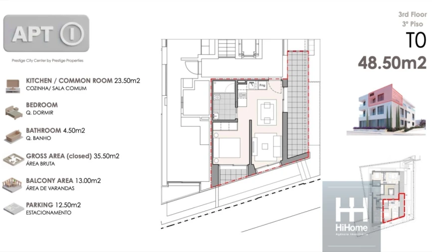 Apartamento T1 para Venda em Machico Foto 24