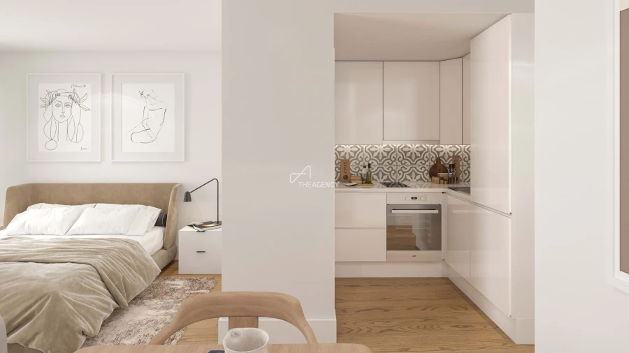 Apartamento T1 para Venda em Santa Marinha Foto 13