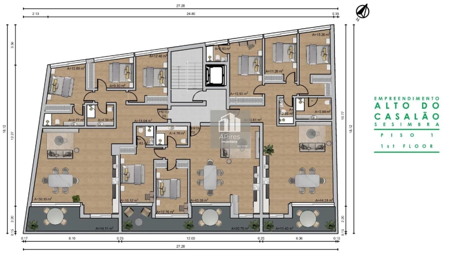 Apartamento T3 para Venda em Sesimbra (Castelo) Foto 28