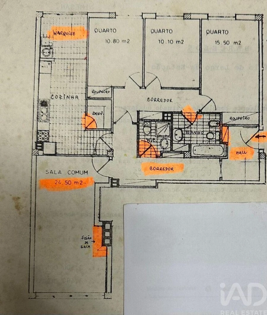 Apartamento T3 para Venda em Arcozelo Foto 39