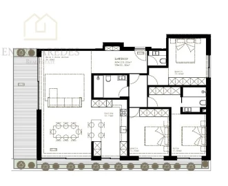 Apartamento T3 para Venda em São Felix da Marinha