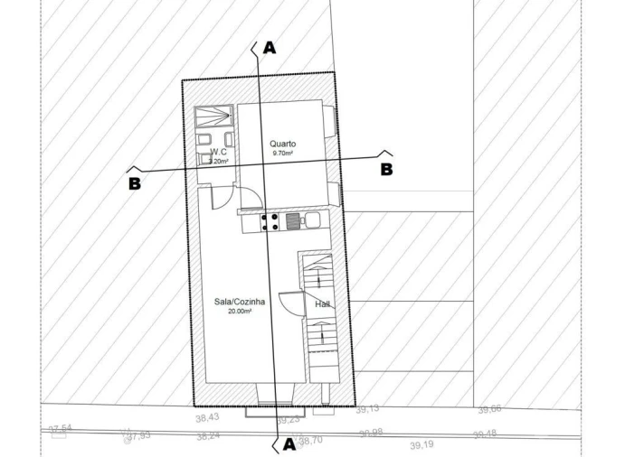 Apartamento T1 para Arrendamento em Misericórdia Foto 16