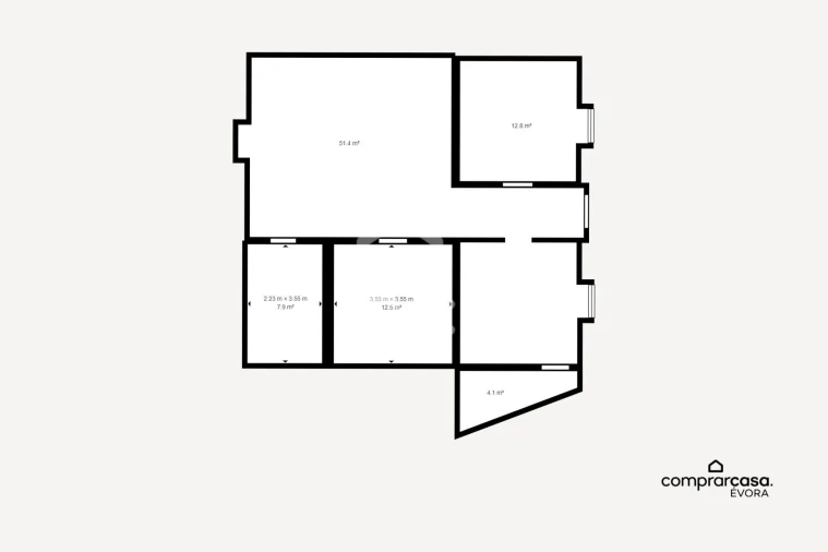 Moradia T3 para Venda em Viana do Alentejo Foto 12
