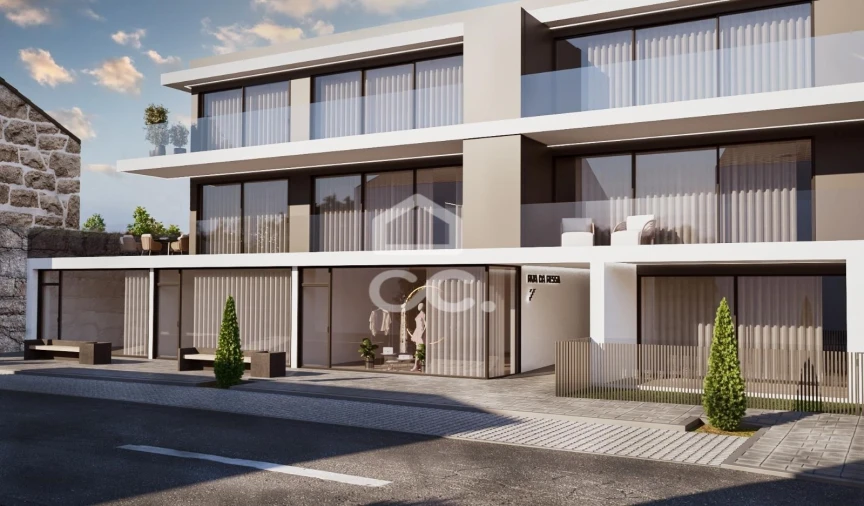 Apartamento T2 para Venda em Selho (São Jorge) Foto 5