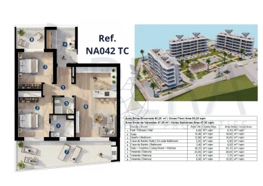 Apartamento T2 para Venda em Portimão
