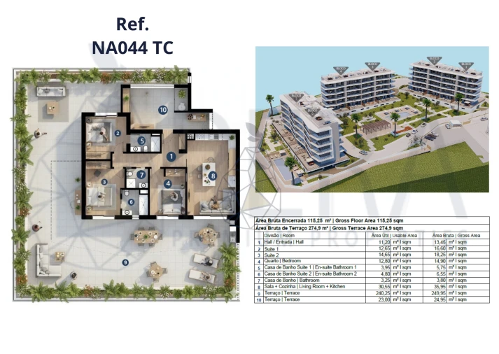 Apartamento T3 para Venda em Portimão Foto 4