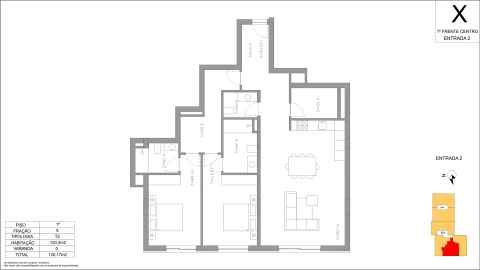 Apartamento T2 para Venda em Cedofeita, Santo Ildefonso, Sé, Miragaia, São Nicolau e Vitória