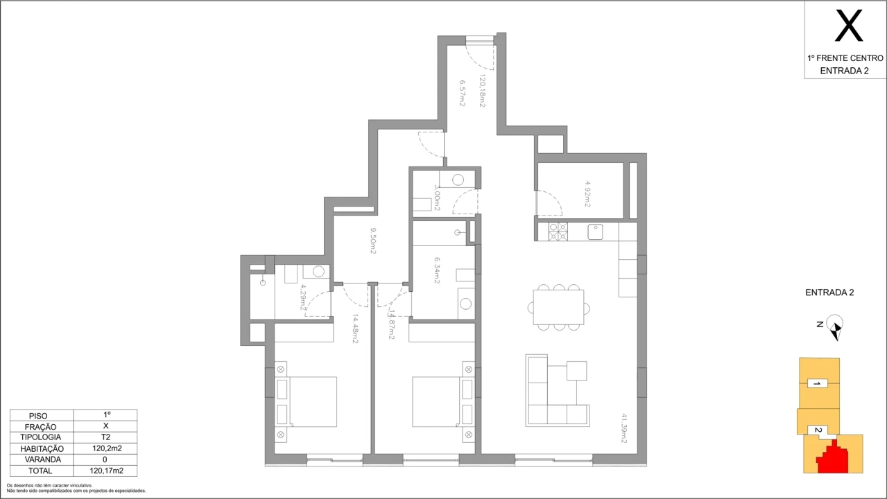 Apartamento T2 para Venda em Cedofeita, Santo Ildefonso, Sé, Miragaia, São Nicolau e Vitória Foto 17
