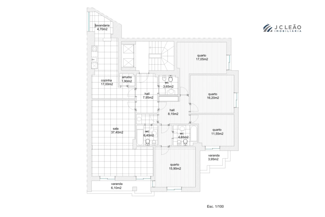 Apartamento T4 para Venda em Paredes Foto 42