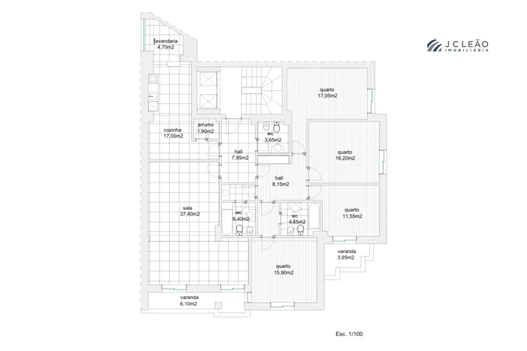 Apartamento T4 para Venda em Paredes Foto 42