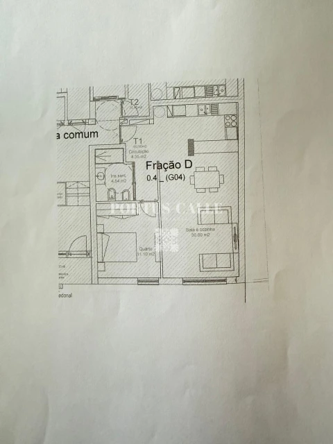 Apartamento T1 para Venda em Mafamude e Vilar do Paraíso