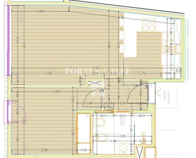 Apartamento T1 para Venda em Mafamude e Vilar do Paraíso Foto 19