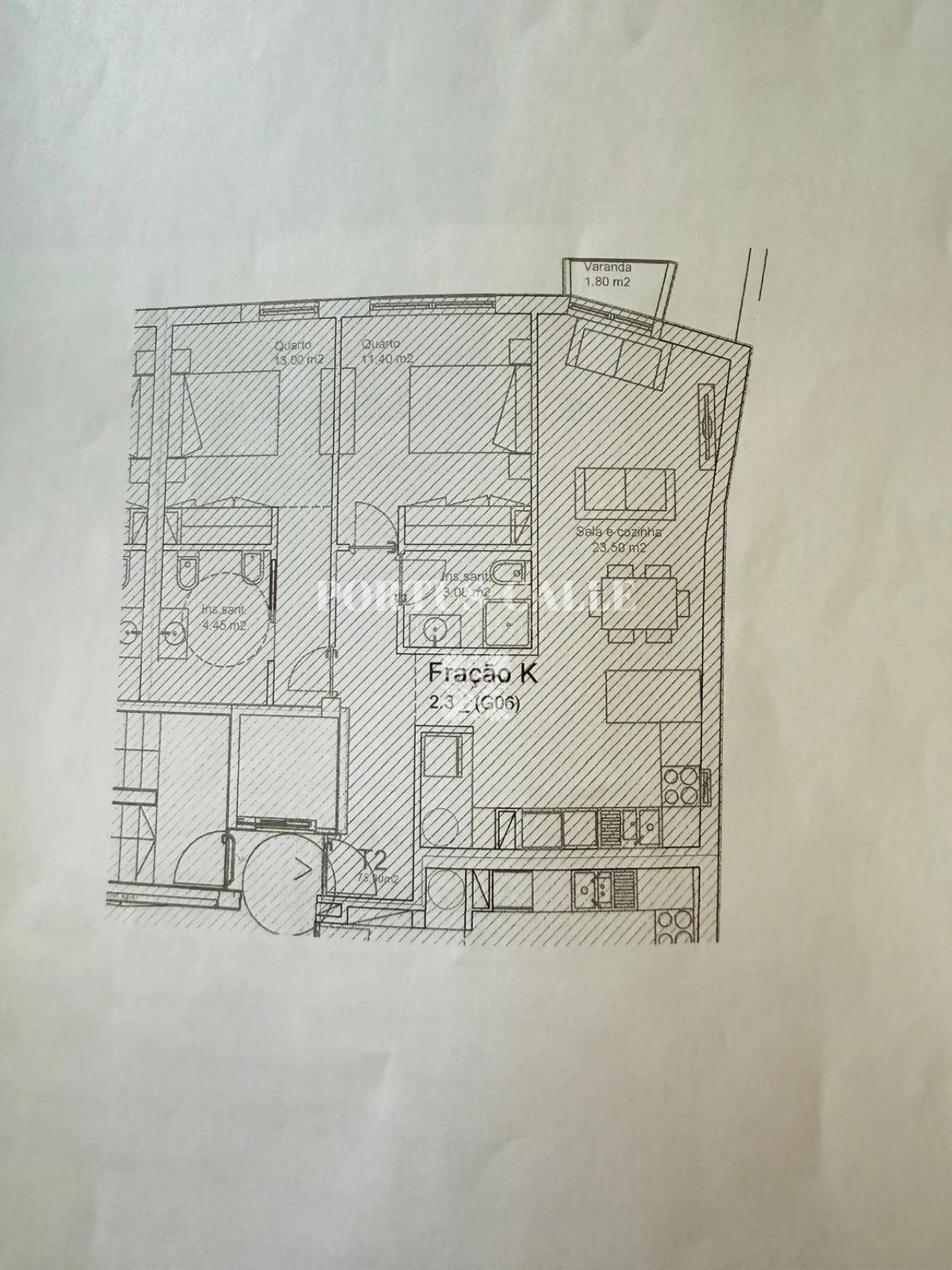 Apartamento T2 para Venda em Mafamude e Vilar do Paraíso Foto 19