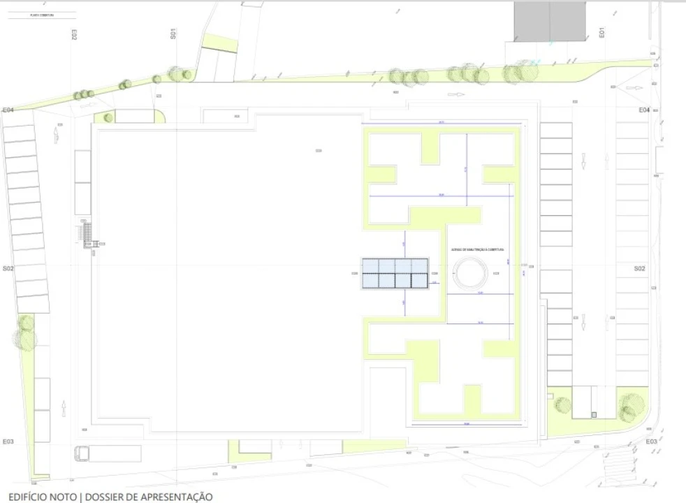 Escritório para Arrendamento em São Mamede de Infesta e Senhora da Hora Planta 3