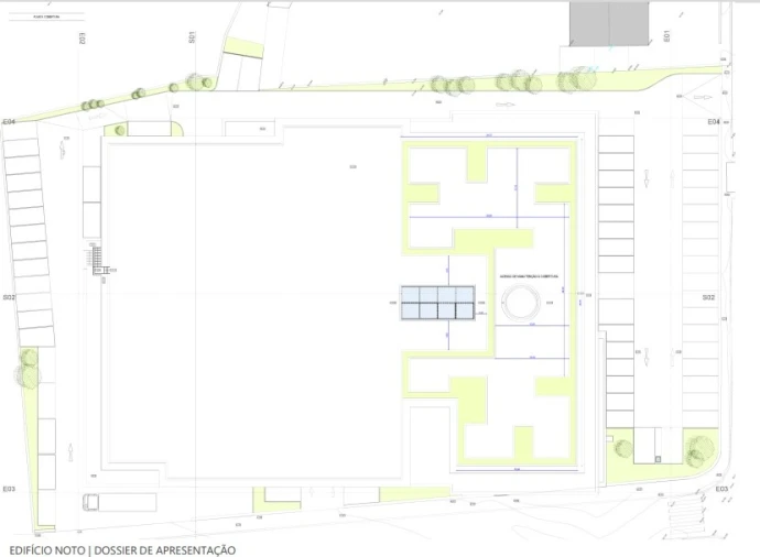 Escritório para Arrendamento em São Mamede de Infesta e Senhora da Hora Planta 3