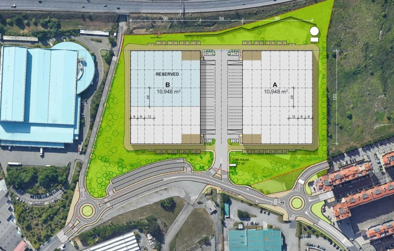 Armazém para Arrendamento em Santa Maria e São Miguel, São Martinho, São Pedro Penaferrim Planta 1