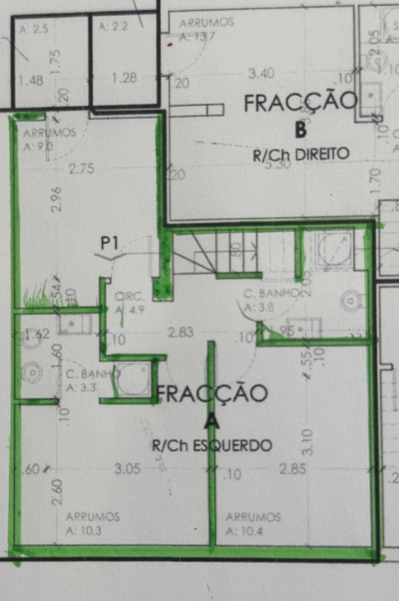 Apartamento T4 para Venda em Sesimbra (Santiago) Planta 2