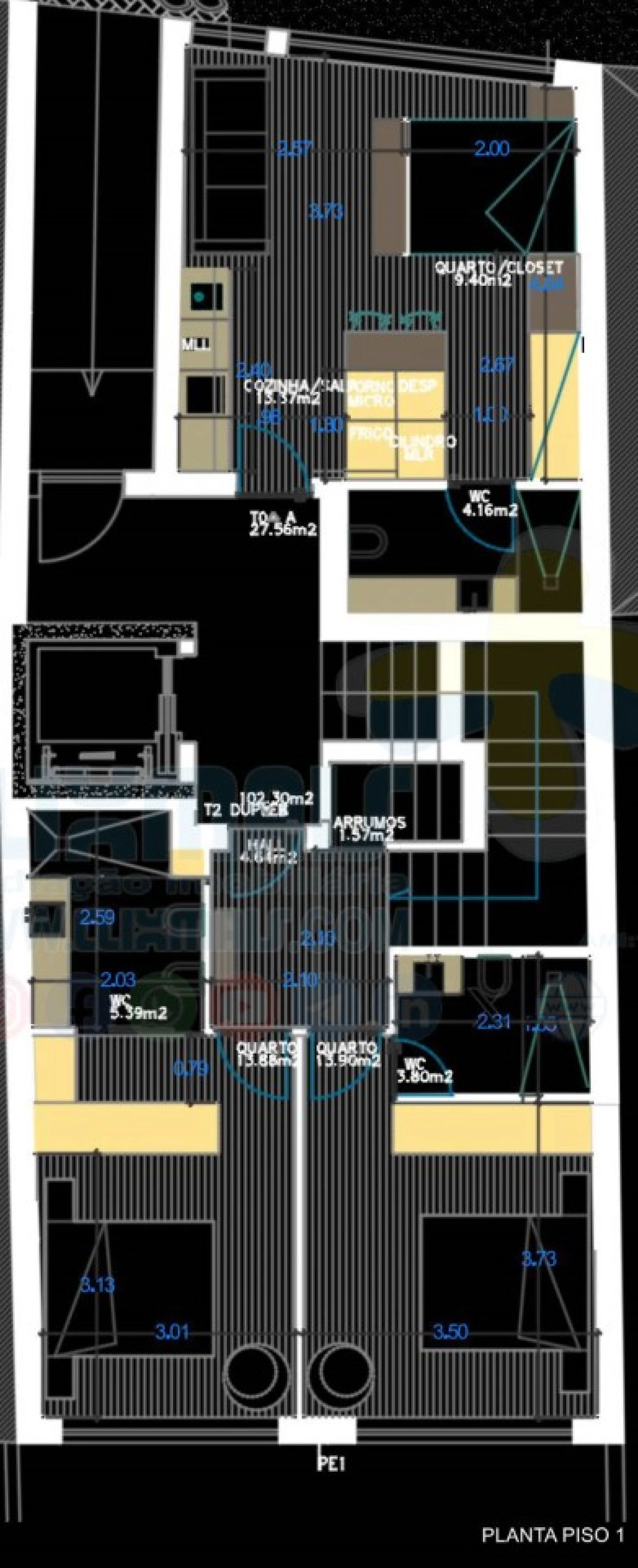 Apartamento T3 para Venda em Braga (Maximinos, Sé e Cividade) Foto 26